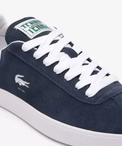 Sneakers Baseshot Femme En Cuir Velours | Lacoste Cheap