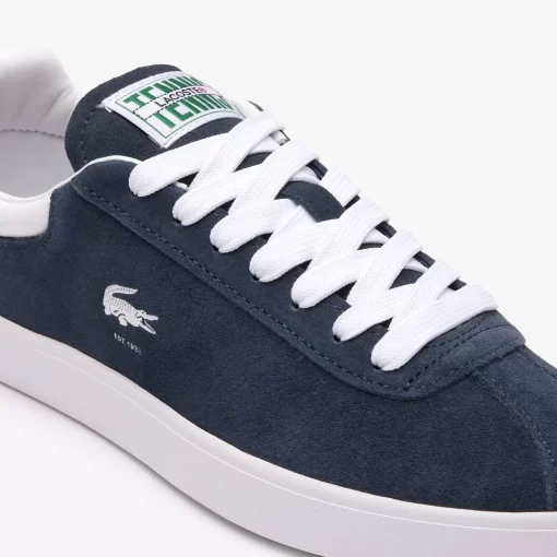 Sneakers Baseshot Femme En Cuir Velours | Lacoste Cheap