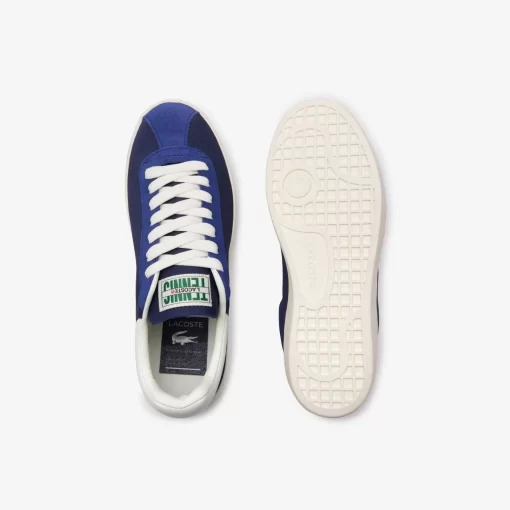 Sneakers Baseshot Femme En Cuir Velours Premium | Lacoste Hot