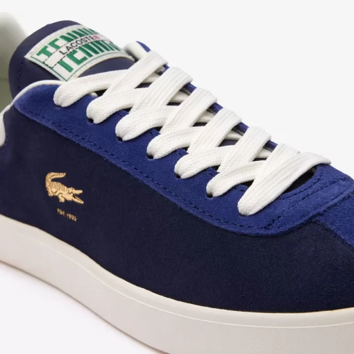 Sneakers Baseshot Femme En Cuir Velours Premium | Lacoste Hot