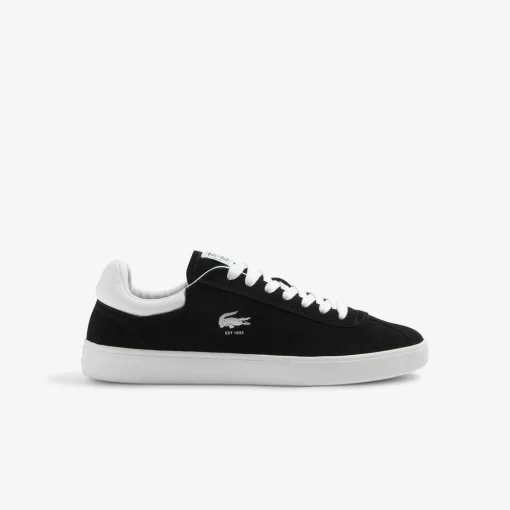 Sneakers Baseshot Homme En Cuir Velours | Lacoste Fashion