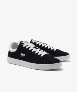 Sneakers Baseshot Homme En Cuir Velours | Lacoste Fashion