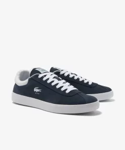 Sneakers Baseshot Homme En Cuir Velours | Lacoste Shop