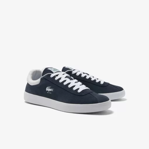 Sneakers Baseshot Homme En Cuir Velours | Lacoste Shop