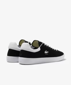 Sneakers Baseshot Homme En Cuir Velours | Lacoste Fashion