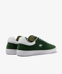 Sneakers Baseshot Homme En Cuir Velours | Lacoste Best