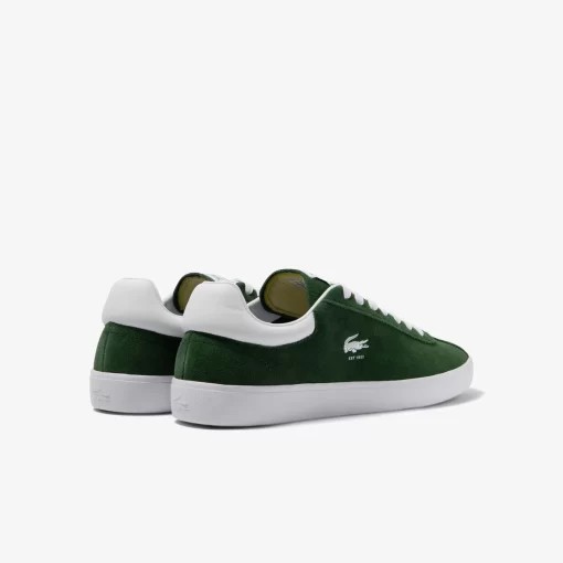 Sneakers Baseshot Homme En Cuir Velours | Lacoste Best