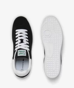 Sneakers Baseshot Homme En Cuir Velours | Lacoste Fashion