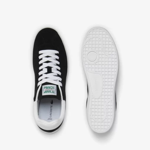 Sneakers Baseshot Homme En Cuir Velours | Lacoste Fashion