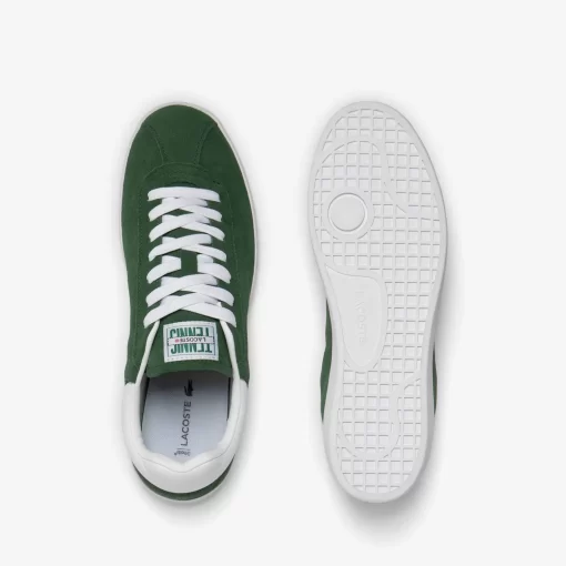 Sneakers Baseshot Homme En Cuir Velours | Lacoste Best