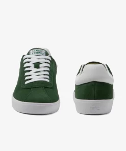 Sneakers Baseshot Homme En Cuir Velours | Lacoste Best