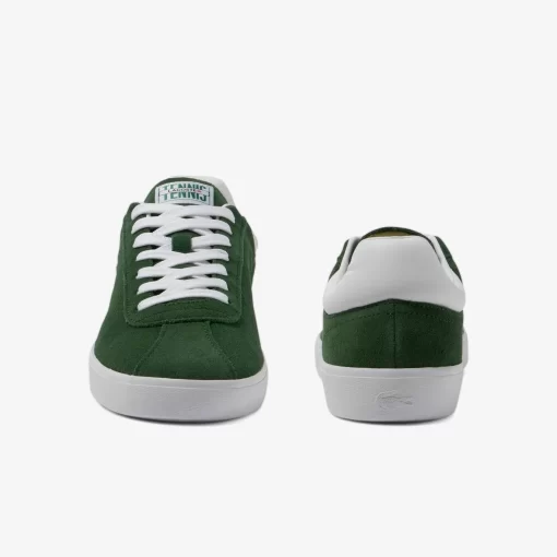 Sneakers Baseshot Homme En Cuir Velours | Lacoste Best