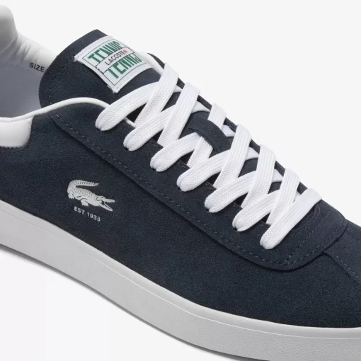 Sneakers Baseshot Homme En Cuir Velours | Lacoste Shop