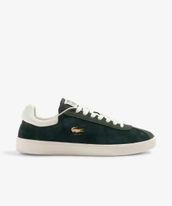 Sneakers Baseshot Homme En Cuir Velours Premium | Lacoste Best Sale