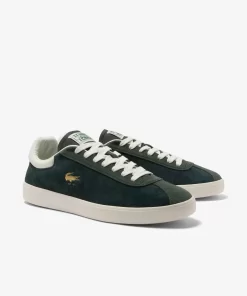 Sneakers Baseshot Homme En Cuir Velours Premium | Lacoste Best Sale