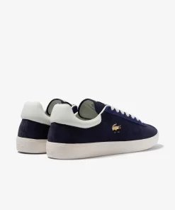 Sneakers Baseshot Homme En Cuir Velours Premium | Lacoste Outlet