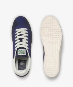 Sneakers Baseshot Homme En Cuir Velours Premium | Lacoste Outlet