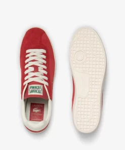 Sneakers Baseshot Homme En Cuir Velours Premium | Lacoste Discount