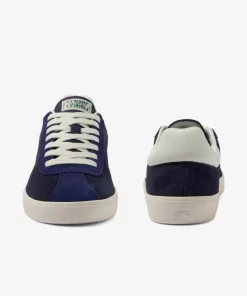 Sneakers Baseshot Homme En Cuir Velours Premium | Lacoste Outlet