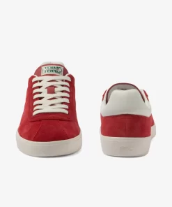 Sneakers Baseshot Homme En Cuir Velours Premium | Lacoste Discount