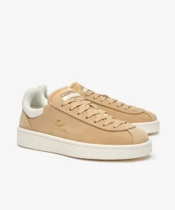 Sneakers Baseshot Premium Femme En Cuir | Lacoste Fashion