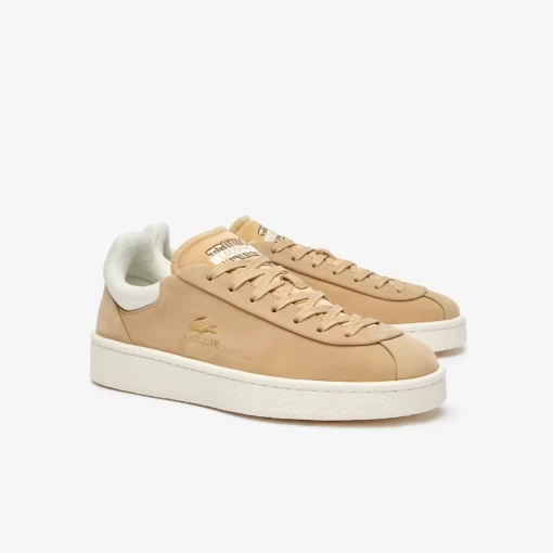 Sneakers Baseshot Premium Femme En Cuir | Lacoste Fashion