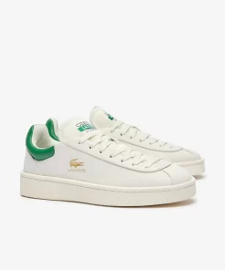 Sneakers Baseshot Premium Femme En Cuir | Lacoste Store