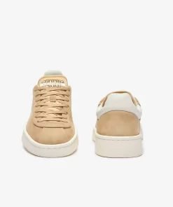 Sneakers Baseshot Premium Femme En Cuir | Lacoste Fashion