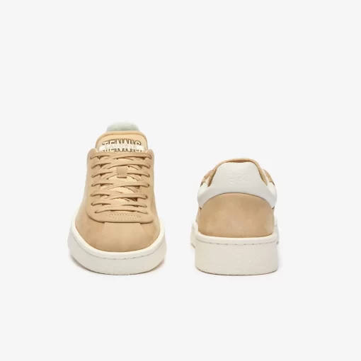 Sneakers Baseshot Premium Femme En Cuir | Lacoste Fashion