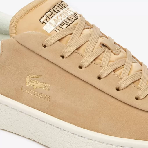 Sneakers Baseshot Premium Femme En Cuir | Lacoste Fashion