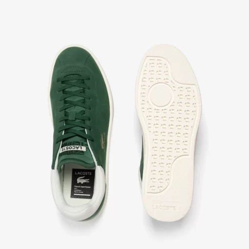 Sneakers Baseshot Premium Homme En Cuir | Lacoste Discount