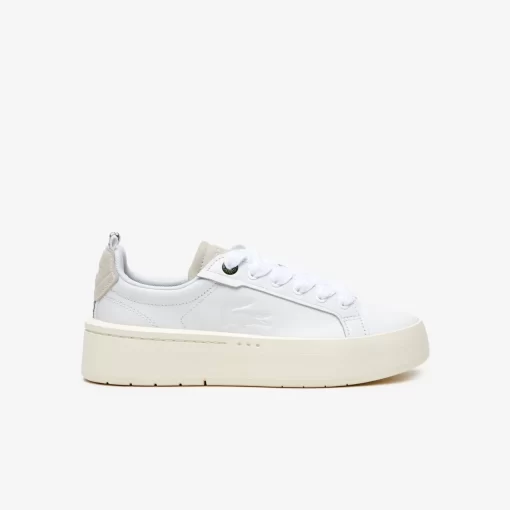 Sneakers Carnaby Platform Femme En Cuir | Lacoste Outlet