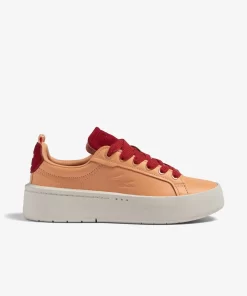 Sneakers Carnaby Platform Femme En Cuir | Lacoste Flash Sale