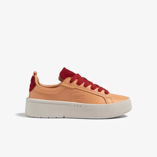 Sneakers Carnaby Platform Femme En Cuir | Lacoste Flash Sale