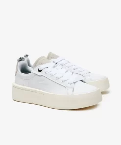 Sneakers Carnaby Platform Femme En Cuir | Lacoste Outlet