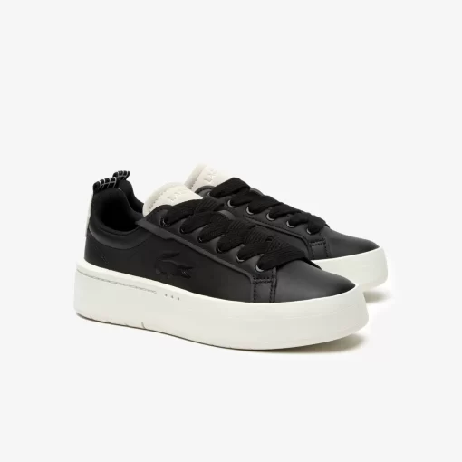 Sneakers Carnaby Platform Femme En Cuir | Lacoste Outlet