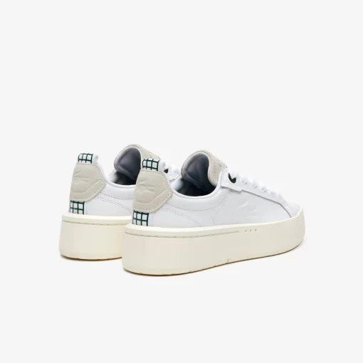 Sneakers Carnaby Platform Femme En Cuir | Lacoste Outlet