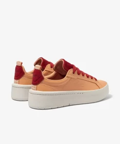 Sneakers Carnaby Platform Femme En Cuir | Lacoste Flash Sale