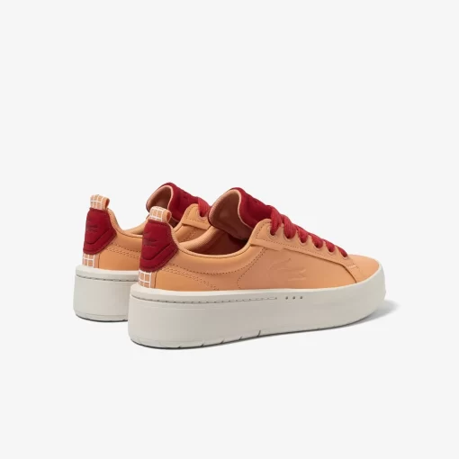 Sneakers Carnaby Platform Femme En Cuir | Lacoste Flash Sale