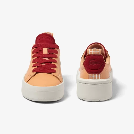 Sneakers Carnaby Platform Femme En Cuir | Lacoste Flash Sale