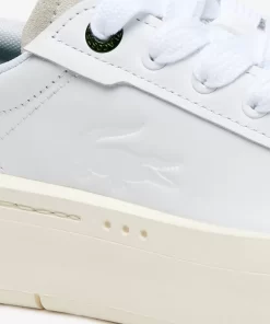 Sneakers Carnaby Platform Femme En Cuir | Lacoste Outlet