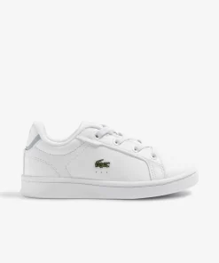 Sneakers Carnaby Pro Enfant En Fibre Synthetique | Lacoste Clearance