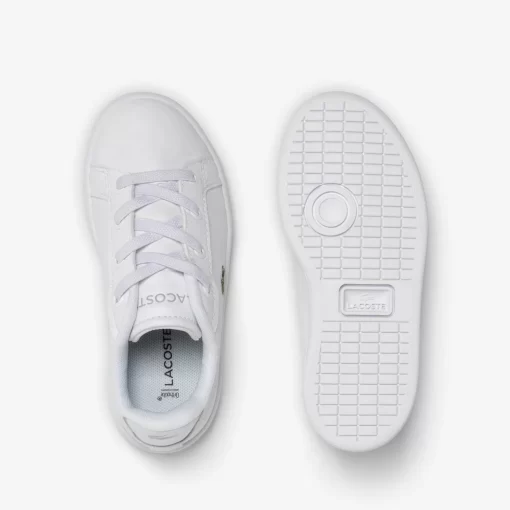 Sneakers Carnaby Pro Enfant En Fibre Synthetique | Lacoste Clearance