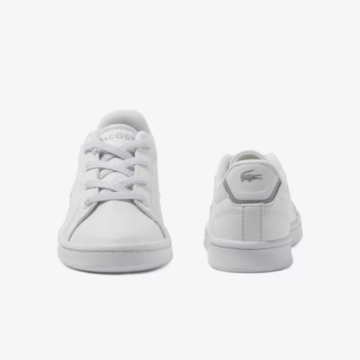 Sneakers Carnaby Pro Enfant En Fibre Synthetique | Lacoste Clearance