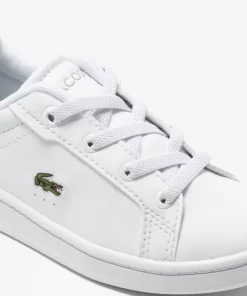 Sneakers Carnaby Pro Enfant En Fibre Synthetique | Lacoste Clearance