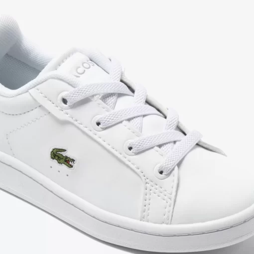 Sneakers Carnaby Pro Enfant En Fibre Synthetique | Lacoste Clearance