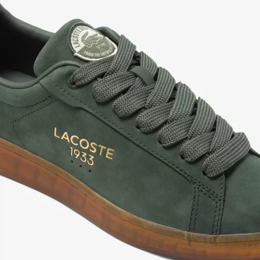 Sneakers Carnaby Pro Homme En Cuir Lacets Epais | Lacoste Sale