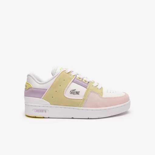 Sneakers Court Cage Femme En Cuir | Lacoste Store