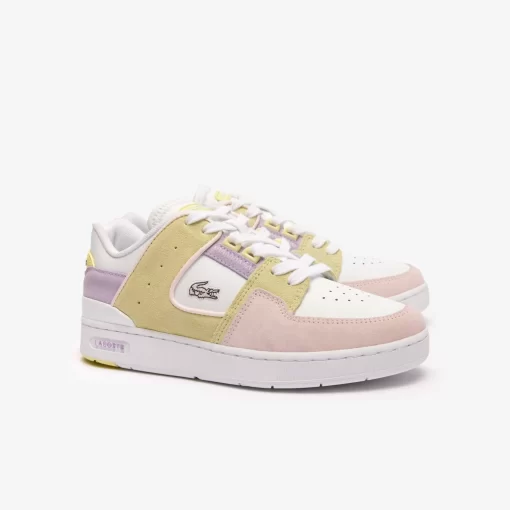 Sneakers Court Cage Femme En Cuir | Lacoste Store