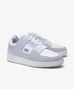 Sneakers Court Cage Femme En Cuir | Lacoste Outlet